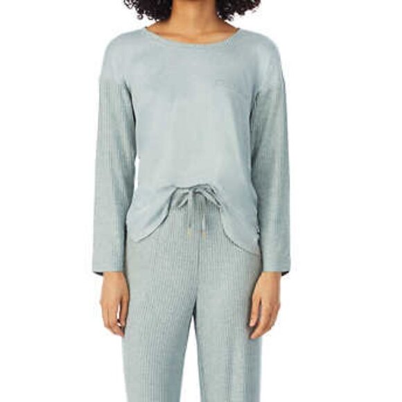 NEW Midnight by Carole Hochman 2-piece Lounge Set | Green - Picture 5 of 8